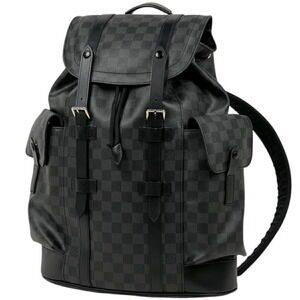 Louis Vuitton Christopher Backpack Graphite Noir Black